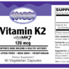 Vitamin K2 Label